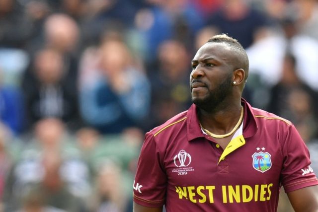 West Indies replace injured Russell with Ambris