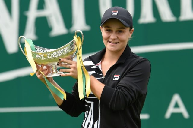 Barty withdraws from Eastbourne with arm injury