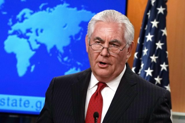 Tillerson says kept in the dark by US president's son-in-law