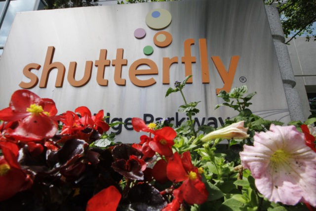 Shutterfly Acquisition Shutterfly This April 26, 2012, file photo shows the Shutterfly headquarters in Redwood City, Calif. Private equity firm Apollo Global Management is buying online photo publishing company Shutterfly for $51 per share. Redwood City, California based Shutterfly's stock closed at $50.25 on Monday, June 10, 2019. (AP Photo/Paul Sakuma, File) The Associated Press