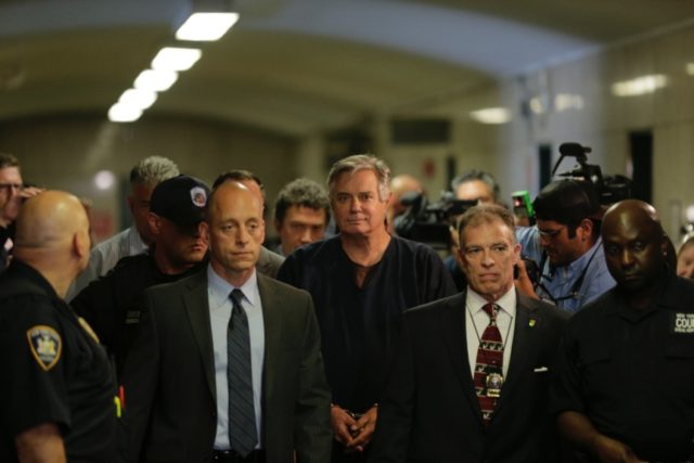 APTOPIX Trump Russia Probe Manafort Paul Manafort arrives in court, Thursday, June 27, 2019 in New York. President Trump’s former campaign manager is to be arraigned on state mortgage fraud charges. (AP Photo/Seth Wenig) The Associated Press