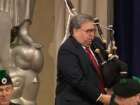 Watch: A.G. Barr Bagpipes His Way Into Attorneys' National Conference