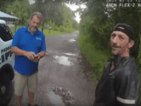 Lonnie Maddox, 52, of Spring Hill, Florida, was arrested Thursday after he was caught on video allegedly trying to burglarize Steve Ferguson's home in Pasco County, Florida.