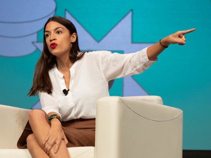 March 10, 2019: Rep. Alexandria Ocasio-Cortez (D-NY) speaks at South by Southwest (SXSW) F