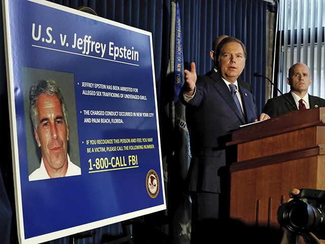 United States Attorney for the Southern District of New York Geoffrey Berman speaks during