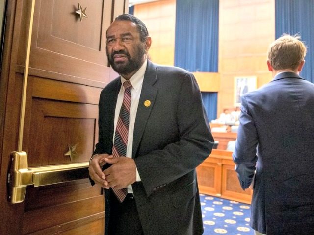 Democratic Rep. Al Green introduced a resolution in the House to impeach U.S. President Donald Trump, but the Democrat-controlled House voted to block the measure. (Andrew Harnik/Associated Press)