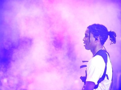 LAS VEGAS, NV - JANUARY 03: Rapper A$AP Rocky performs at Drai's Beach Club - Nightclub at the Cromwell Las Vegas during his first Drai's Live performance on January 3, 2016 in Las Vegas, Nevada. (Photo by Bryan Steffy/Getty Images for Drai's Beachclub-Nightclub)