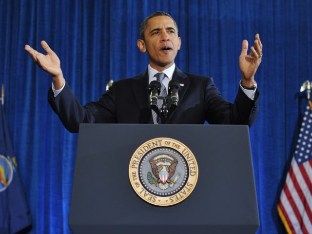 Barack Obama at Osawatomie (Mandel Ngan / AFP / Getty)