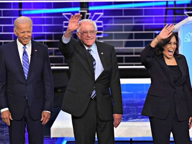 Biden, Sanders, Harris