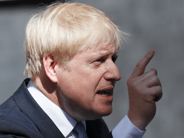 Britain's new Prime Minister Boris Johnson gives a speech outside 10 Downing Street in London on July 24, 2019 on the day he was formally appointed British prime minister. - Boris Johnson takes charge as Britain's prime minister on Wednesday, on a mission to deliver Brexit by October 31 with …