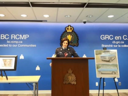 British Columbia RCMP press conference