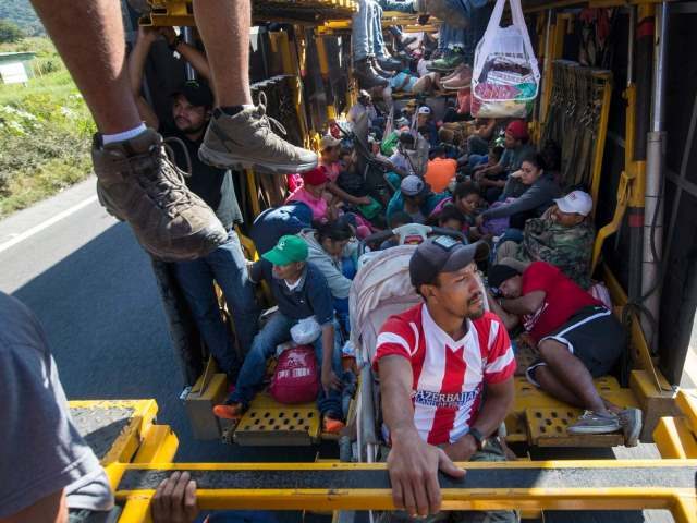 Central American migrants being smuggled in trucks through Mexico. (AP File Photo: Rodrigo Abd)