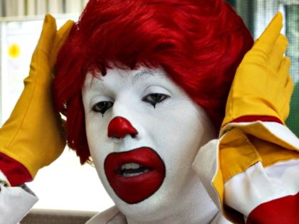 Clown Paul J. RichardsGetty Images