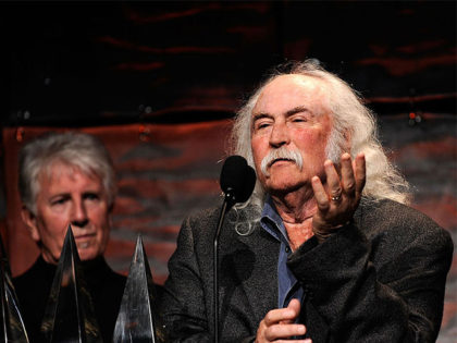 NEW YORK - JUNE 18: Singer/songwriter David Crosby on stage during the 40th Annual Songwri