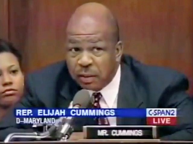 Cummings Calls Baltimore Drug-Infested