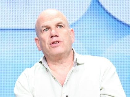 BEVERLY HILLS, CA - JULY 30: Writer/executive producer David Simon speaks onstage during the 'Show Me A Hero' panel discussion at the HBO portion of the 2015 Summer TCA Tour at The Beverly Hilton Hotel on July 30, 2015 in Beverly Hills, California. (Photo by Frederick M. Brown/Getty Images)