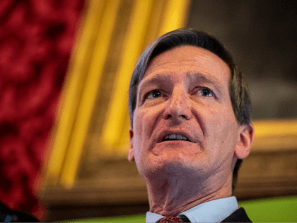 LONDON, ENGLAND - APRIL 03: Conservative MP, Dominic Grieve, addresses guests at the Muslim Aid parliamentary reception at House of Commons on April 3, 2019 in London, England. The reception saw multi faith leaders and politicians addressing guests at the Muslim Aid event, in discussions surrounding the recent events of …