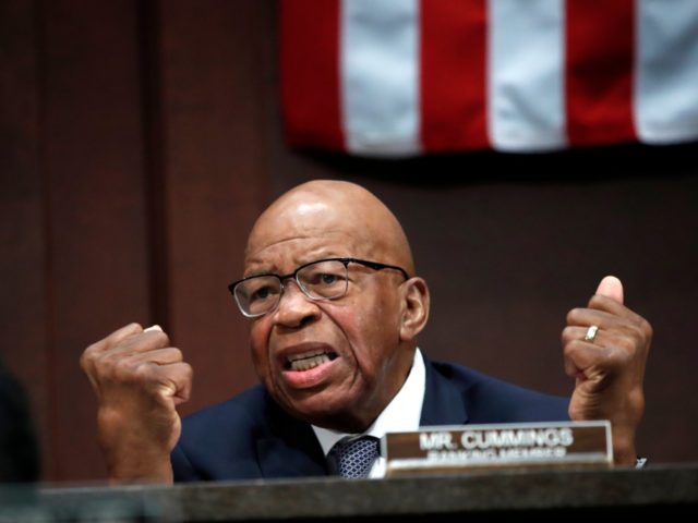 Rep. Elijah Cummings, D-Md., ranking member of the House Committee on Oversight and Government Reform, pleads with Republican colleagues to intervene in the separation of immigrant families at the border, during opening remarks at a joint House Committee on the Judiciary and House Committee on Oversight and Government Reform, hearing …
