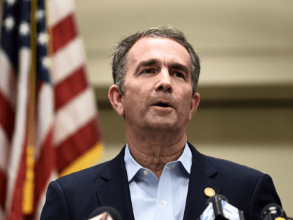 Virginia Governor Ralph Northam speaks to the press about a mass shooting on June 1, 2019, in Virginia, Beach, Virginia. - A municipal employee sprayed gunfire "indiscriminately" in a government building complex on May 31, 2019, police said, killing 12 people and wounding four in the latest mass shooting to …