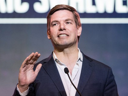 COLUMBIA, SC - JUNE 22: Democratic presidential candidate Rep. Eric Swalwell (D-CA) speaks