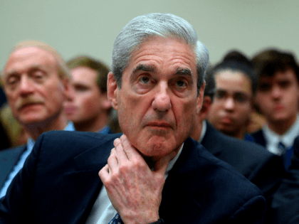Former Special Counsel Robert Mueller testifies before the House Select Committee on Intelligence hearing on Capitol Hill in Washington, DC, July 24, 2019. (Photo by ANDREW CABALLERO-REYNOLDS / AFP) (Photo credit should read ANDREW CABALLERO-REYNOLDS/AFP/Getty Images)