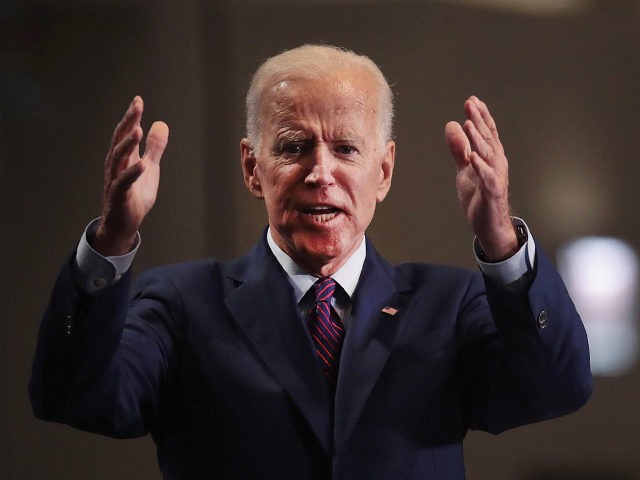 CHICAGO, ILLINOIS - JUNE 28: Democratic presidential candidate, former Vice President Joe