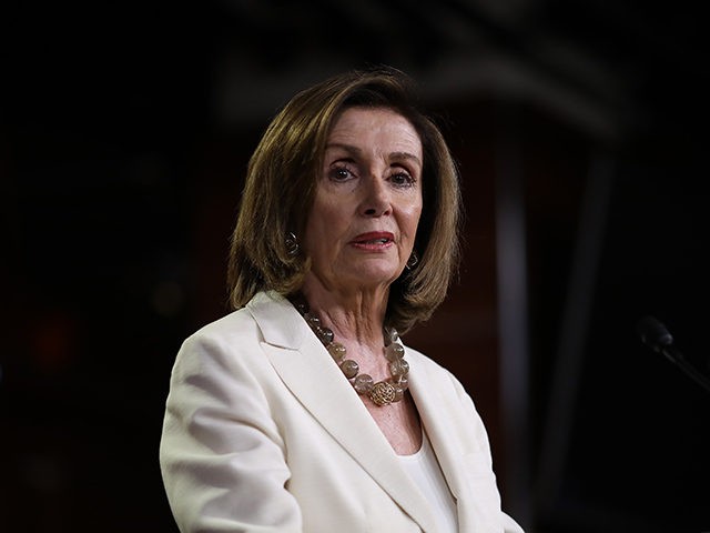 WASHINGTON, DC - JULY 11: Speaker of the House Nancy Pelosi (D-CA) answers questions durin