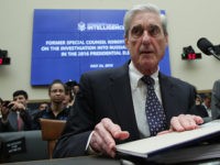 WASHINGTON, DC - JULY 24: Former Special Counsel Robert Mueller waits to testify before the House Intelligence Committee about his report on Russian interference in the 2016 presidential election in the Rayburn House Office Building July 24, 2019 in Washington, DC. Mueller testified earlier in the day before the House …