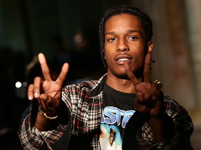 FLORENCE, ITALY - JUNE 18: Asap Rocky attends the Moschino show during the 88 Pitti Uomo on June 18, 2015 in Florence, Italy. (Photo by Vittorio Zunino Celotto/Getty Images)