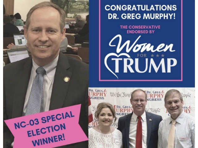 Blowout: Murphy Crushes Democrat Opponent in N. Carolina 3rd District