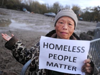 Homeless people matter (Josh Adelson / AFP / Getty)