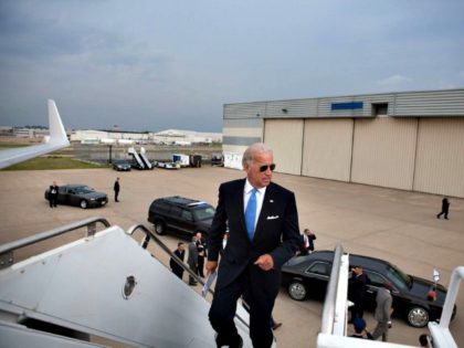 Joe Biden Boards Plane
