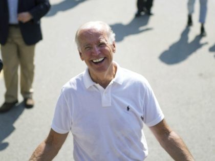 PITTSBURGH, PA - SEPTEMBER 7: U.S. Vice President Joe Biden walks in the annual Allegheny