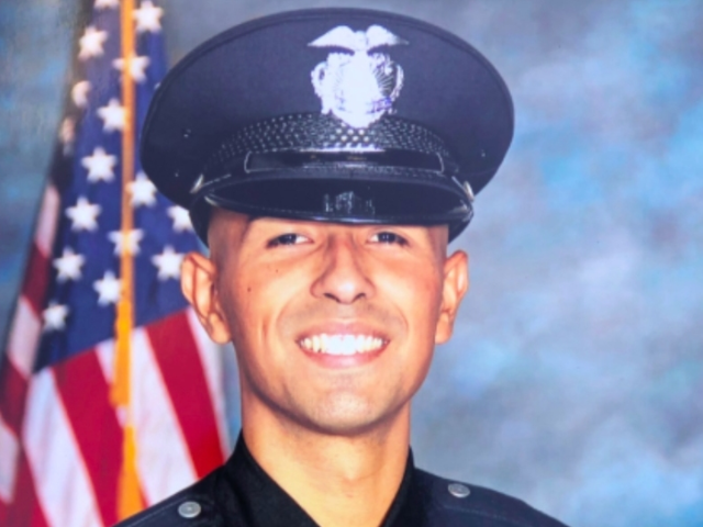 Police are still looking the shooter who killed 24-year-old LAPD Officer Juan Jose Diaz at