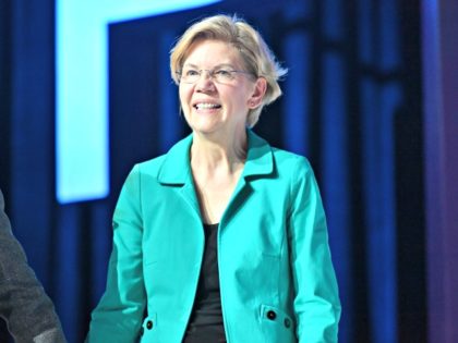 NEW ORLEANS, LOUISIANA - JULY 06: Senator Elizabeth Warren speaks on stage at 2019 ESSENCE