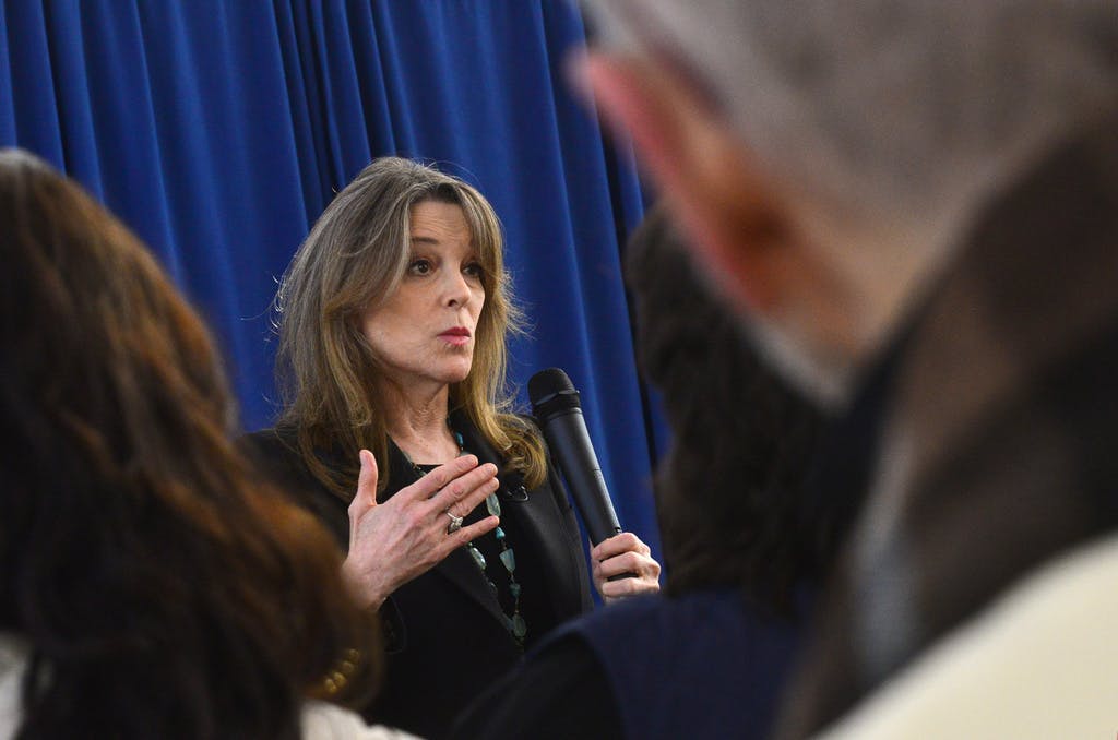 Marianne Williamson Asked White People to Apologize to Black People