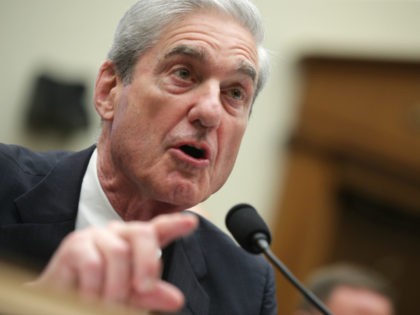 Former Special Counsel Robert Mueller testifies before the House Intelligence Committee about his report on Russian interference in the 2016 presidential election in the Rayburn House Office Building July 24, 2019 in Washington, DC. Mueller testified earlier in the day before the House Judiciary Committee in back-to-back hearings on Capitol …