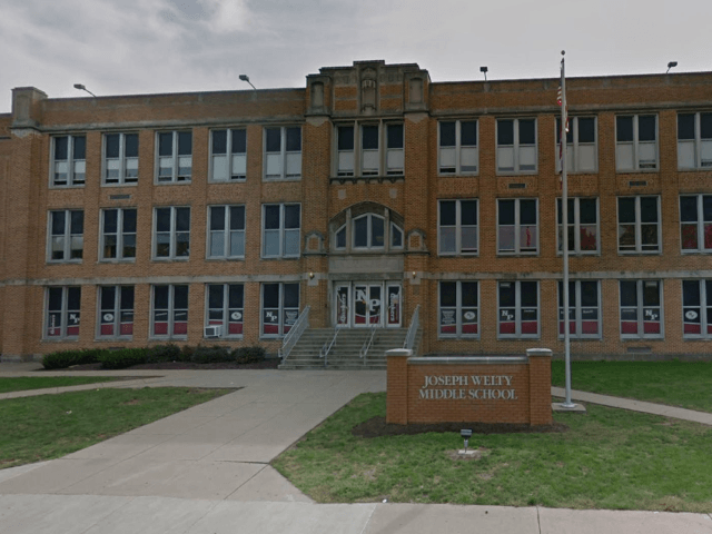 Joseph Welty Middle School in New Philadelphia, Ohio removed a Ten Commandments plaque after the Freedom From Religion Foundation complained. (Google Maps)