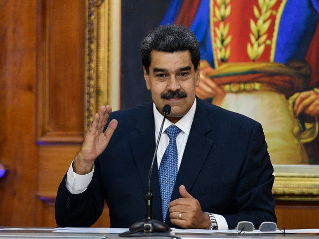 CARACAS, VENEZUELA - JUNE 27: Venezuela's President Nicolas Maduro gestures as he speaks d