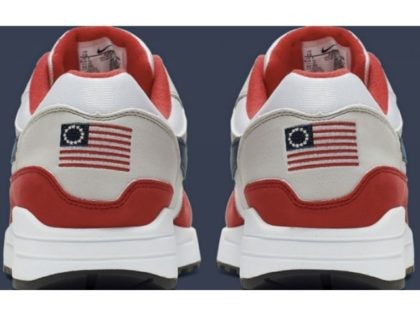 Nike has pulled the Betsy Ross Flag design over concerns raised by Colin Kaepernick. (Photo: Nike)