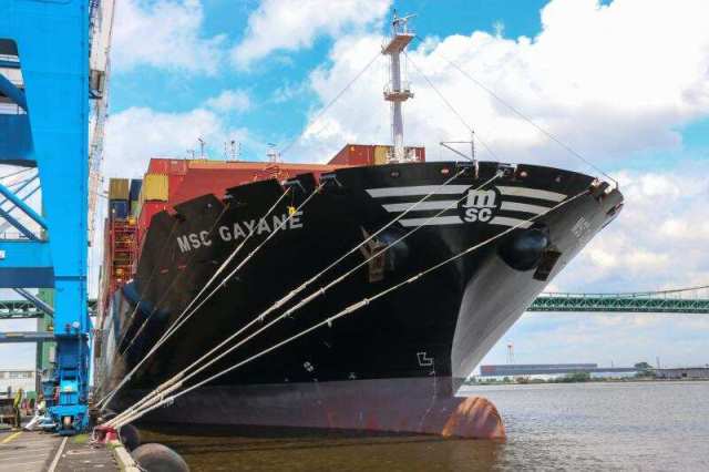 U.S. Customs and Border Protection officials seized the MSC Gayane on July 4 after the record seizure of 20 tons of cocaine on June 17. (Photo: U.S. Customs and Border Protection)