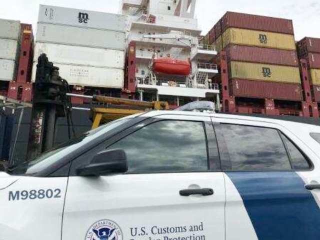 U.S. Customs and Border Protection officials seized the MSC Gayane on July 4 after the rec