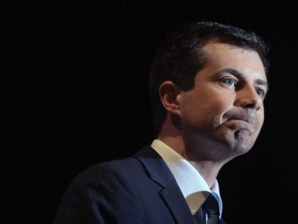 CHICAGO, ILLINOIS - JULY 02: Democratic presidential candidate and South Bend, Indiana mayor Pete Buttigieg speaks at the Rainbow PUSH Coalition Annual International Convention on July 2, 2019 in Chicago, Illinois. Buttigieg is dealing with racial tension in South Bend following the shooting death of Eric Logan, a black man, …