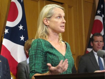 Piper Kerman, an ex-felon whose memoir of her time behind bars, "Orange is the New Black," is the basis for the hit Netflix show of the same name, promotes an effort to update Ohio's criminal code with a goal of reducing the state's incarceration rate and saving taxpayer dollars, on …