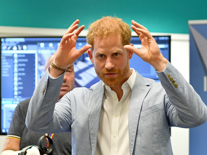 SHEFFIELD, ENGLAND - JULY 25: Prince Harry, Duke of Sussex during a visit to Sheffield Hal