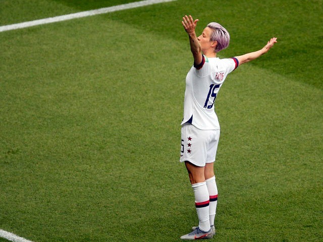 U.S. women’s soccer star Megan Rapinoe told MSNBC’s Rachel Maddow on Wednes...