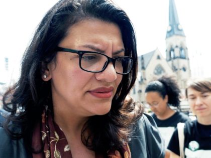 Rashida Tlaib (Matthew Perdie / Breitbart News)