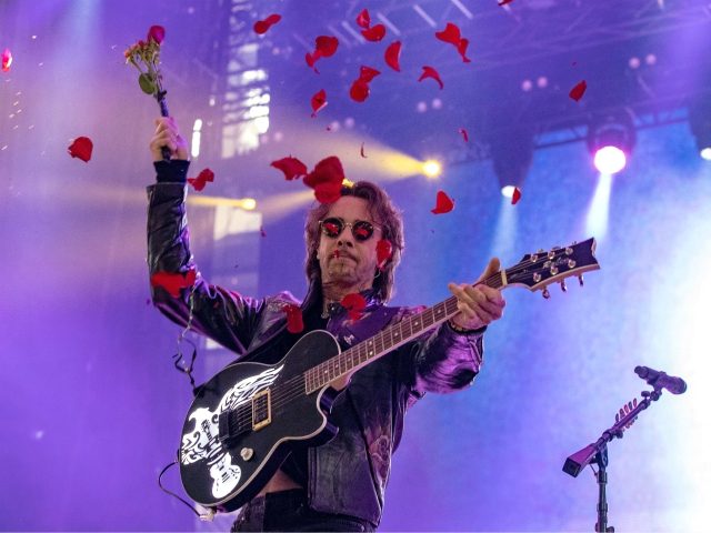 US/Australian musician Rick Springfield performs during KAABOO Texas Music Festival at the