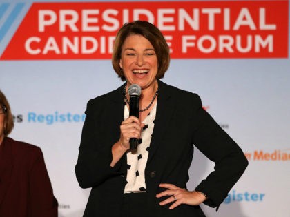 DES MOINES, IOWA - JULY 15: Kathie Obradovich, (L) the opinion editor and columnist for th