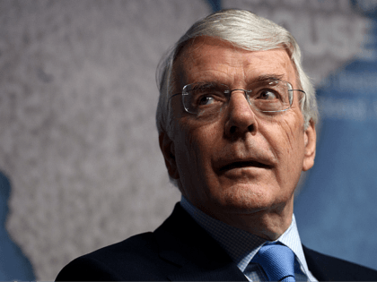 LONDON, ENGLAND - FEBRUARY 27: Former British Prime Minister John Major waits to deliver a speech on Britain's exit from the European Union, on February 27, 2017 in London, England. Mr Major attacked the government over its approach to Brexit and said they should be honest with voters over the …